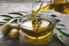 Huile d'olives bouteille